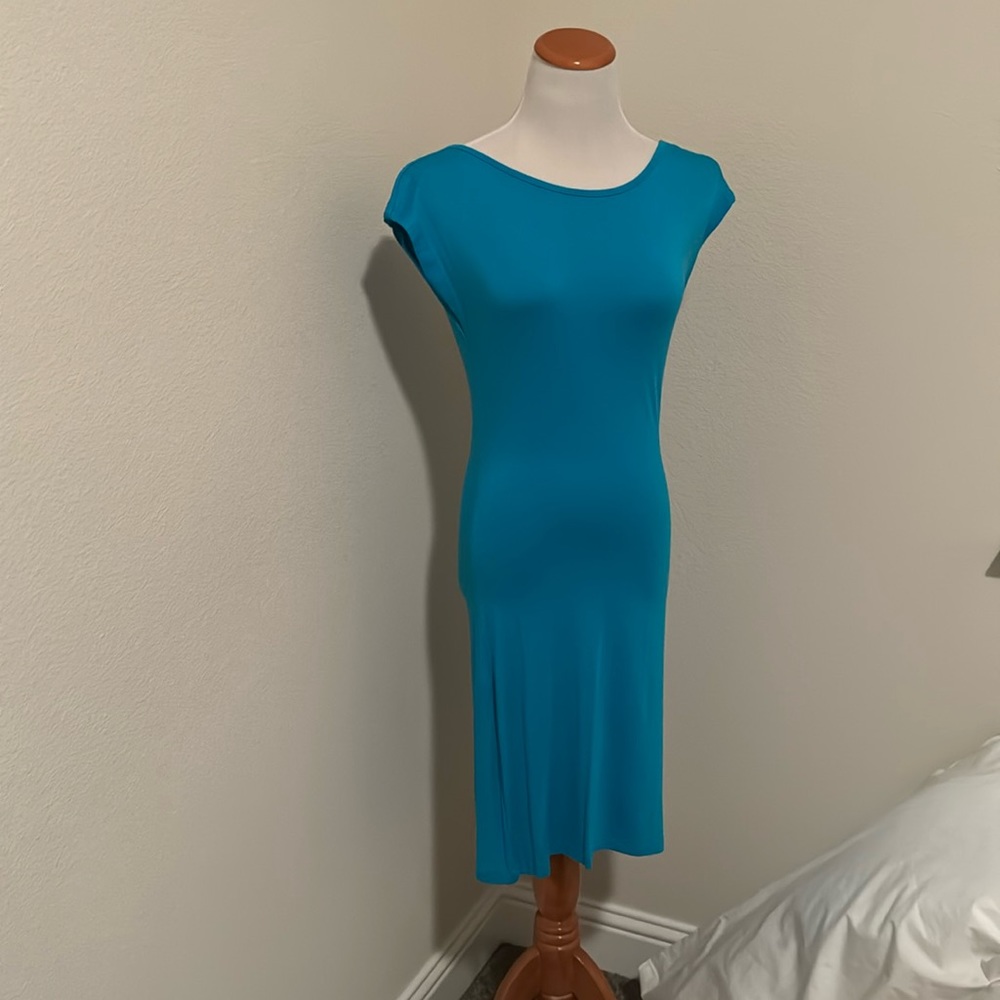 Teal dress